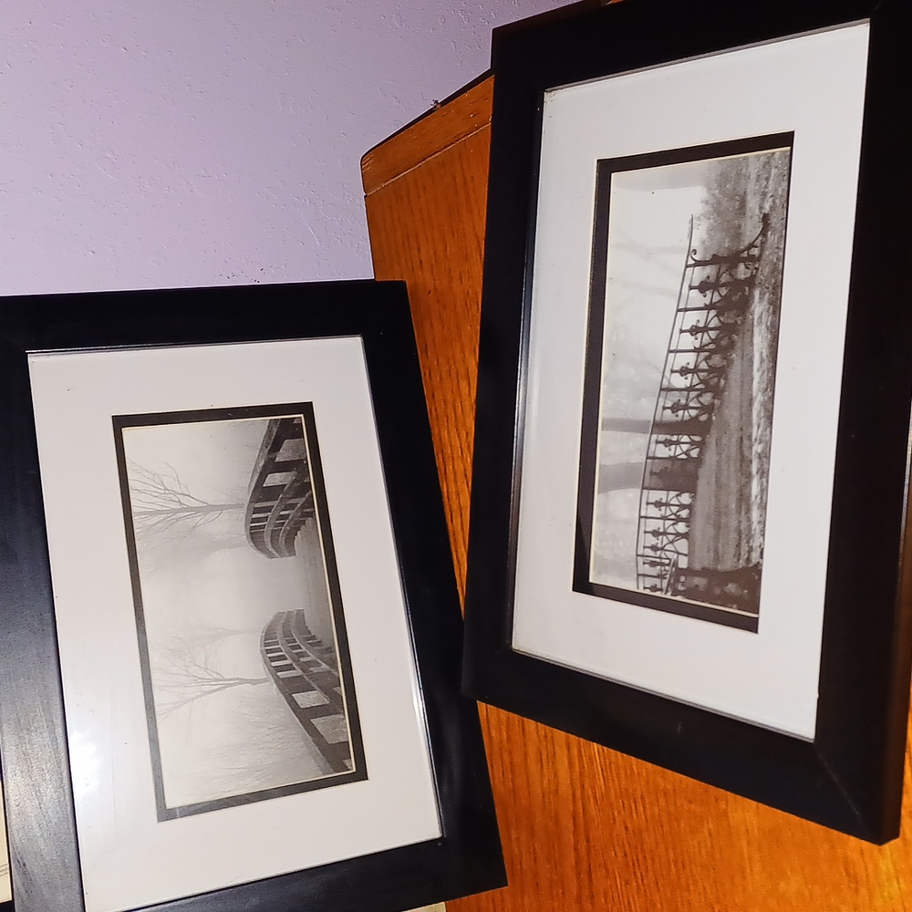 Hanging bridge picture set walmart